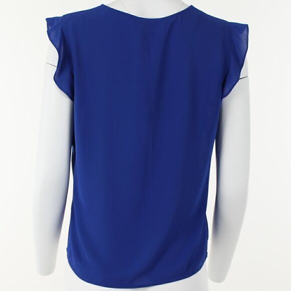 Calvin Klein Petite Ruffled Top - Picture 4 of 5